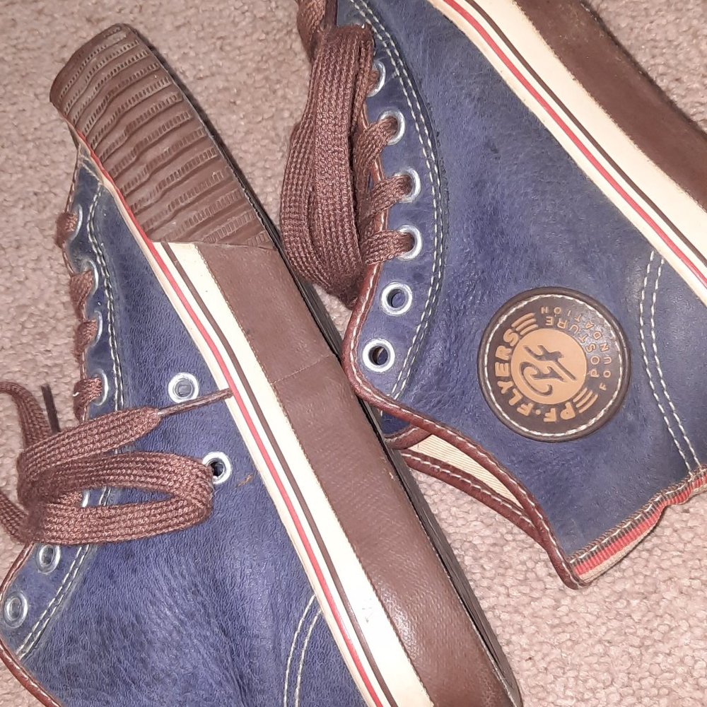 RARE brown and blue leather PF Flyers!! - Picture 3 of 7